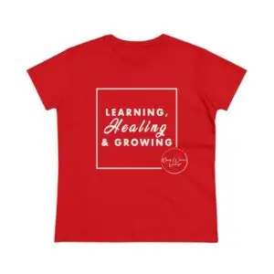 BWL Learning, Healing, Growing Premium Tee